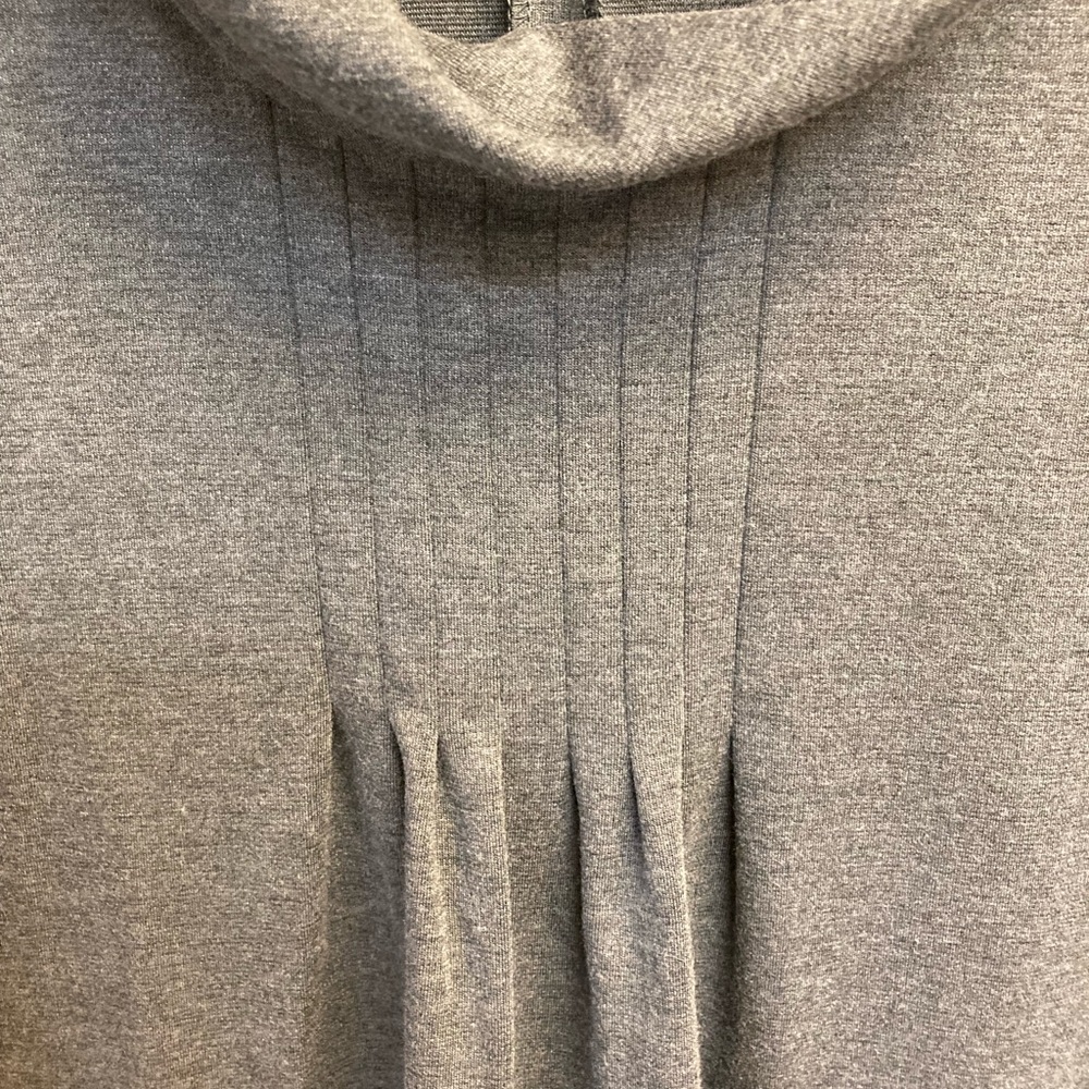 Calvin Klein Charcoal Scoop Neck Dress - Picture 3 of 11